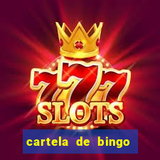 cartela de bingo 75 para imprimir